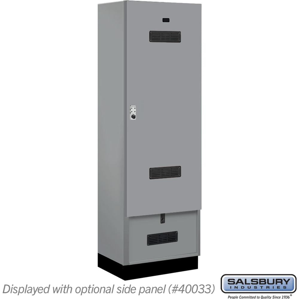 24" Wide Premier Wood Gear Locker - 6 Feet High - 18" Deep by Salsbury