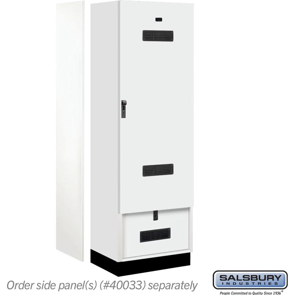 24" Wide Premier Wood Gear Locker - 6 Feet High - 18" Deep by Salsbury
