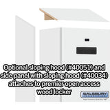 24" Wide Premier Wood Gear Locker - 6 Feet High - 18" Deep by Salsbury