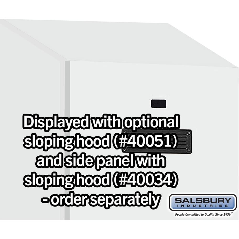 24" Wide Premier Wood Gear Locker - 6 Feet High - 18" Deep by Salsbury