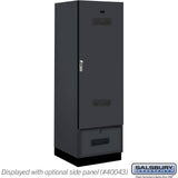 24" Wide Premier Wood Gear Locker - 6 Feet High - 24" Deep by Salsbury