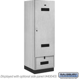 24" Wide Premier Wood Gear Locker - 6 Feet High - 24" Deep by Salsbury