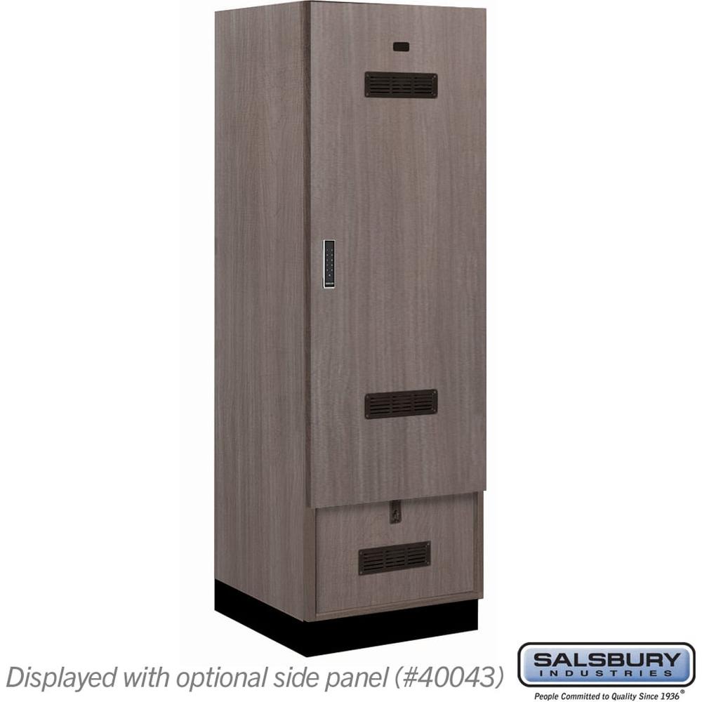 24" Wide Premier Wood Gear Locker - 6 Feet High - 24" Deep by Salsbury
