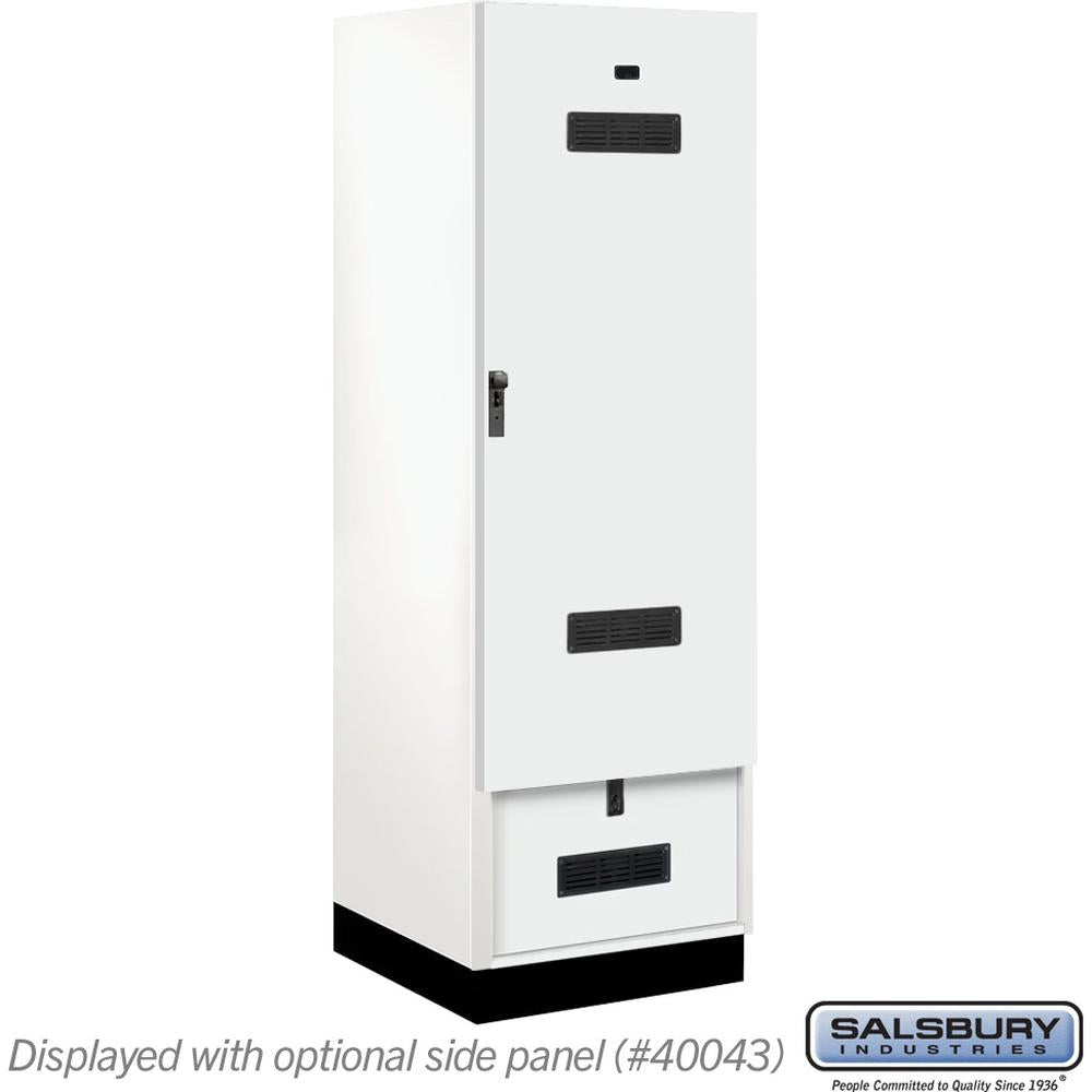 24" Wide Premier Wood Gear Locker - 6 Feet High - 24" Deep by Salsbury