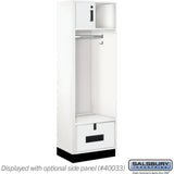 24" Wide Premier Wood Open Access Locker - 6 Feet High - 18" Deep by Salsbury