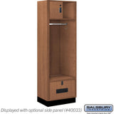 24" Wide Premier Wood Open Access Locker - 6 Feet High - 18" Deep by Salsbury