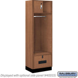 24" Wide Premier Wood Open Access Locker - 6 Feet High - 18" Deep by Salsbury
