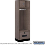 24" Wide Premier Wood Open Access Locker - 6 Feet High - 18" Deep by Salsbury