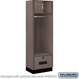 24" Wide Premier Wood Open Access Locker - 6 Feet High - 18" Deep by Salsbury