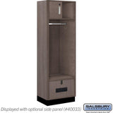 24" Wide Premier Wood Open Access Locker - 6 Feet High - 18" Deep by Salsbury