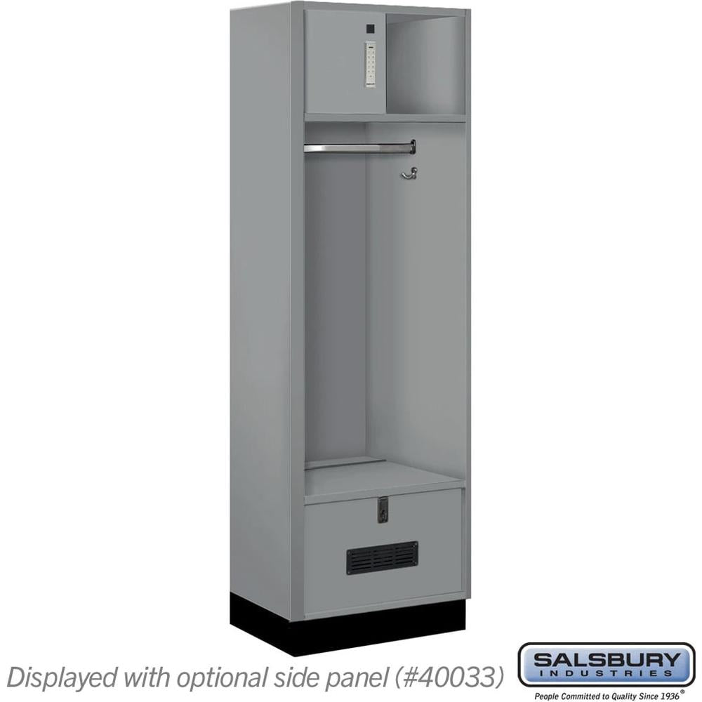24" Wide Premier Wood Open Access Locker - 6 Feet High - 18" Deep by Salsbury