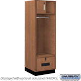 24" Wide Premier Wood Open Access Locker - 6 Feet High - 24" Deep by Salsbury