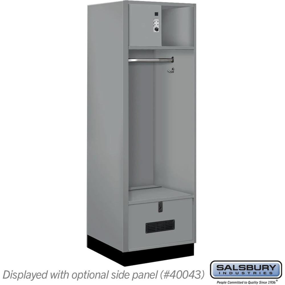 24" Wide Premier Wood Open Access Locker - 6 Feet High - 24" Deep by Salsbury