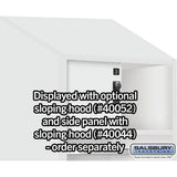 24" Wide Premier Wood Open Access Locker - 6 Feet High - 24" Deep by Salsbury