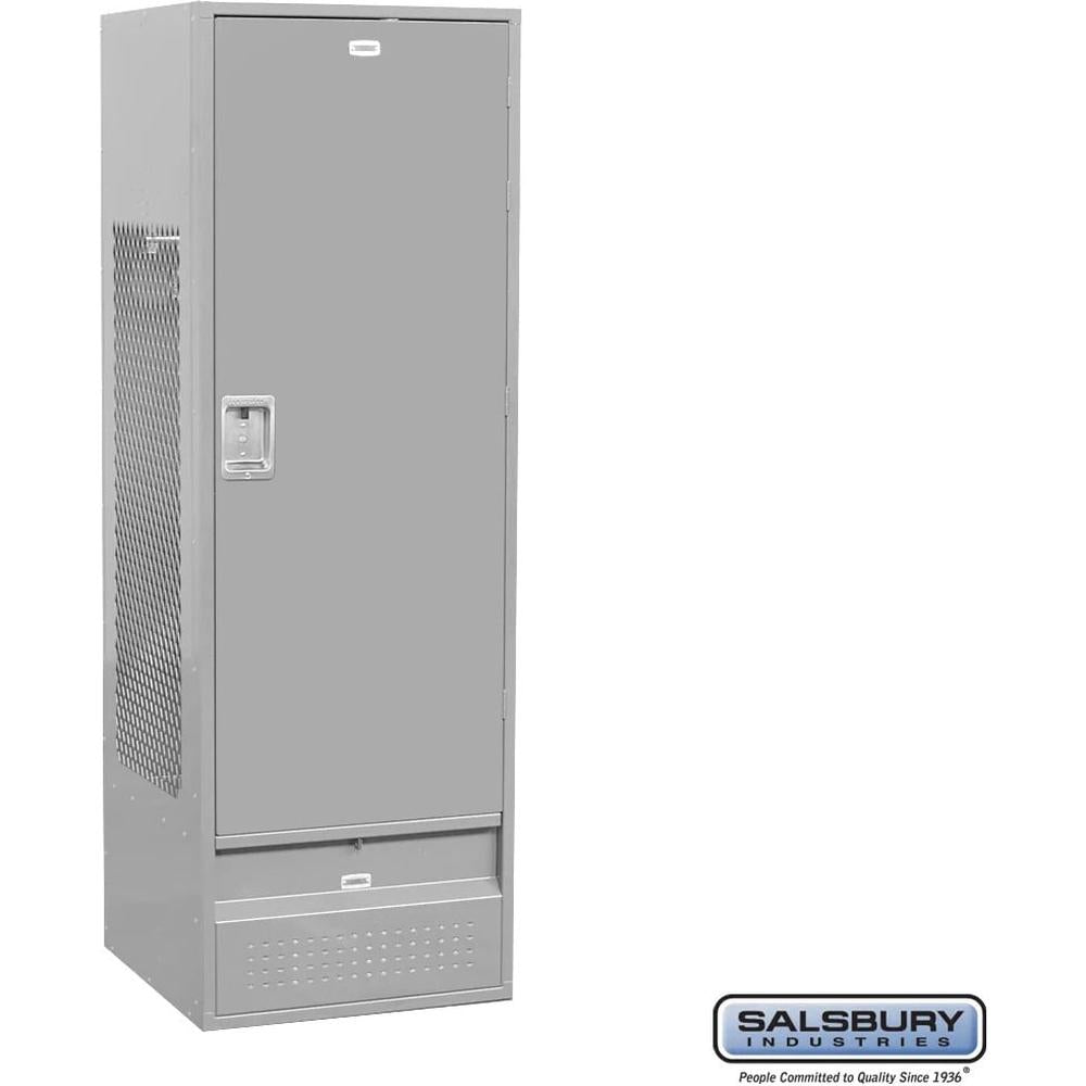 24" Wide Standard Gear Metal Locker - 6 Feet High - 18" Deep by Salsbury