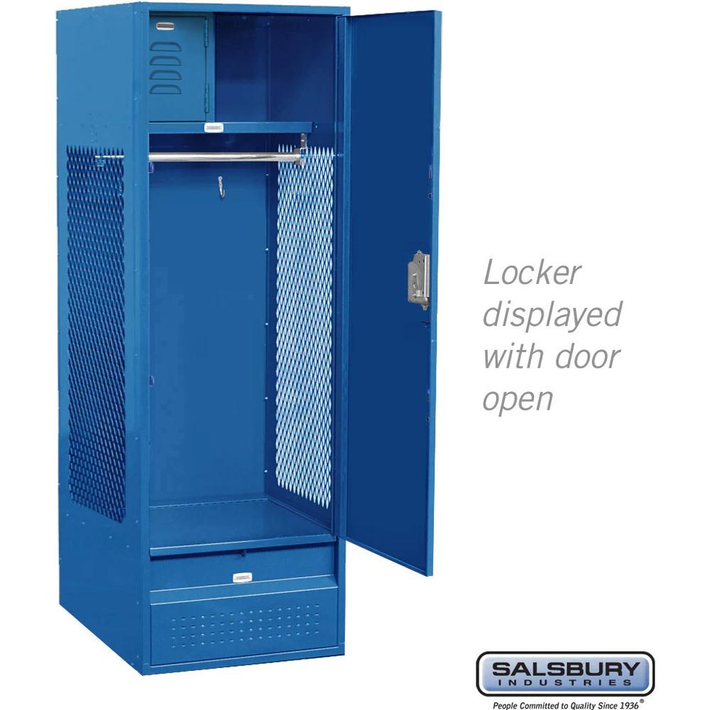 24" Wide Standard Gear Metal Locker - 6 Feet High - 24" Deep by Salsbury