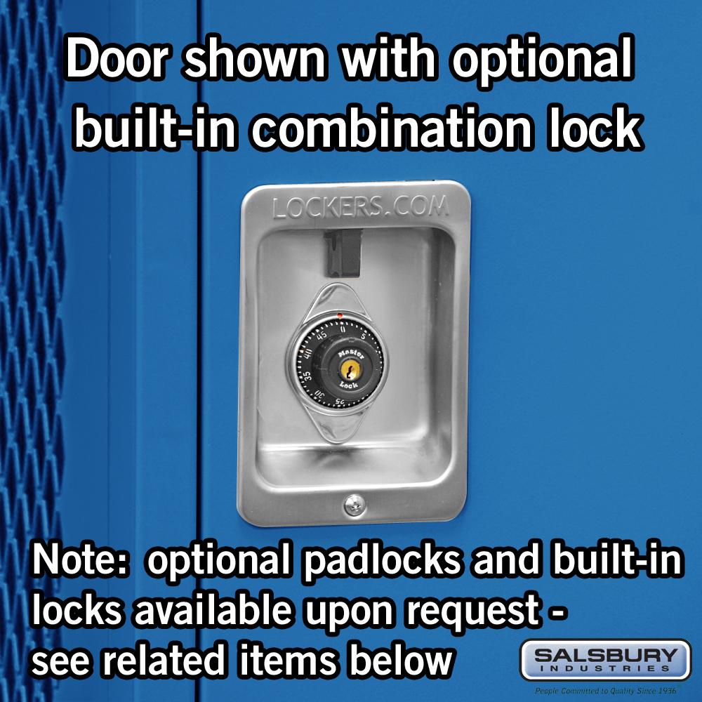 24" Wide Standard Gear Metal Locker - 6 Feet High - 24" Deep by Salsbury