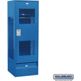 24" Wide Vented Gear Metal Locker - 6 Feet High - 18" Deep by Salsbury