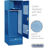 24" Wide Vented Gear Metal Locker - 6 Feet High - 18" Deep by Salsbury