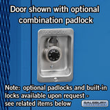 24" Wide Vented Gear Metal Locker - 6 Feet High - 18" Deep by Salsbury