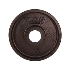 Troy 245 lbs to 425 lbs Black Cast Iron Wide Rim Olympic Plates Set