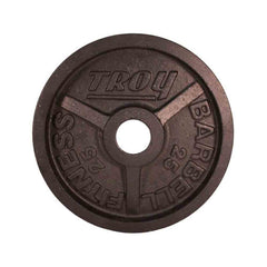 Troy 245 lbs to 425 lbs Black Cast Iron Wide Rim Olympic Plates Set