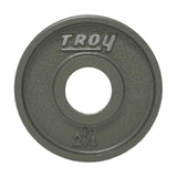 Troy 245 lbs to 425 lbs Gray Cast Iron Wide Rim Olympic Plates Set
