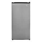 KoolMore 21 in. Convertible Refrigerator/Freezer 4.2 cu. ft. in Silver