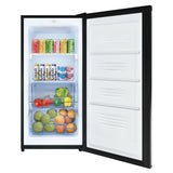 KoolMore 21 in. Convertible Refrigerator/Freezer 4.2 cu. ft. in Silver
