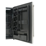 KoolMore 21 in. Outdoor Refrigerator with IPX 4 Rating and Glass Shelves 4.4 Cu. ft. in Stainless-Steel