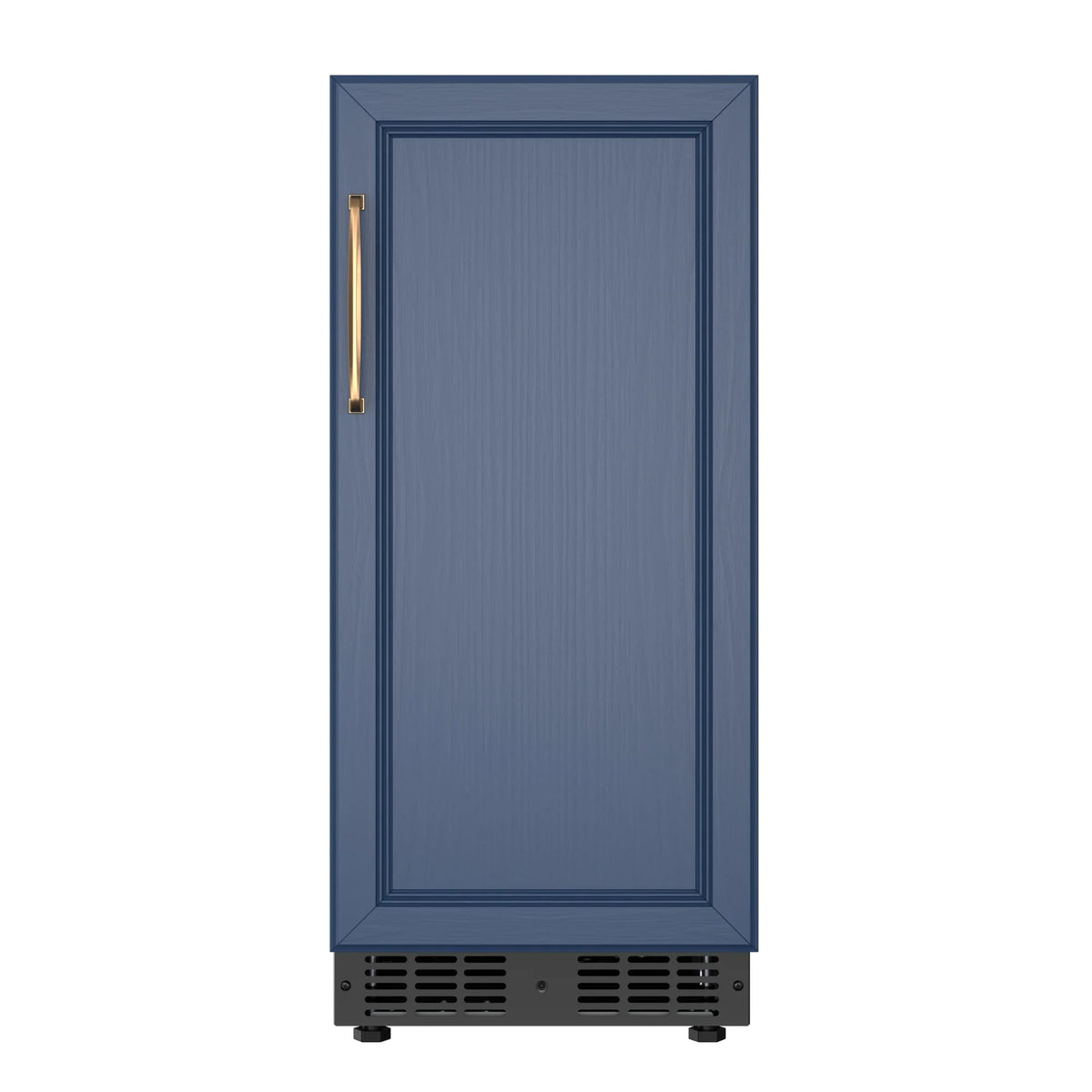 15 in. Built-In Panel Ready Undercounter Beverage Refrigerator, Compact with Digital Temperature Control, Glass Shelves, Security Lock
