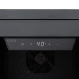 15 in. Built-In Panel Ready Undercounter Beverage Refrigerator, Compact with Digital Temperature Control, Glass Shelves, Security Lock
