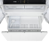 KoolMore Reserve 36 In. Panel Ready French Door Refrigerator with Ice Maker and Water Dispenser, Frost Free, 19.6 Cu. Ft.