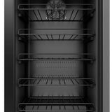 15 in. Small Stainless Steel, Glass-Door Built-In Refrigerator and Beverage Cooler, 3 cu. ft.