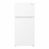 28 In. 14 Cu. Ft. Top-Freezer Residential Refrigerator in White
