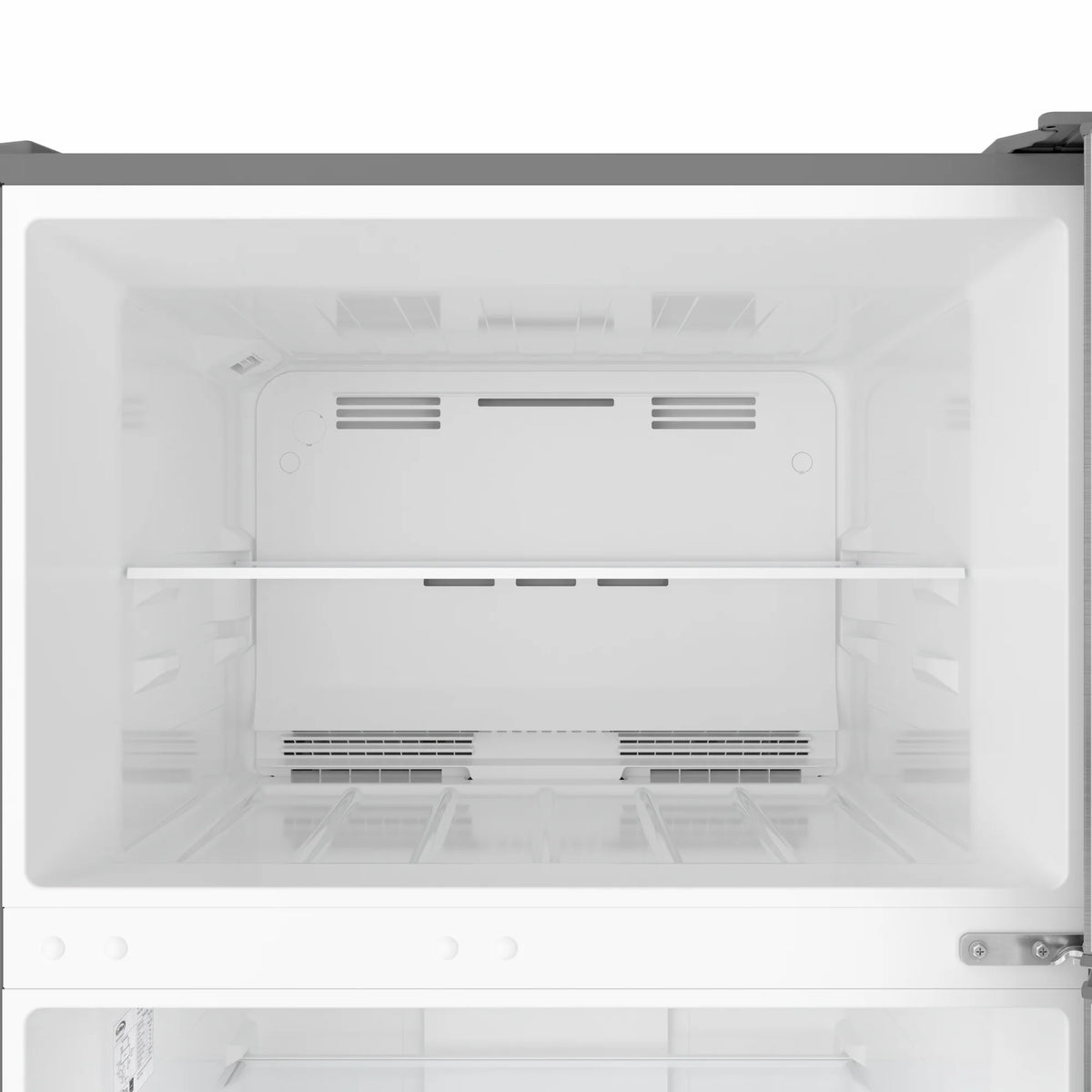 28 In. 14 Cu. Ft. Top-Freezer Residential Refrigerator in Stainless Steel