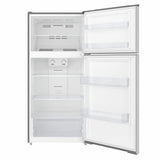 28 In. 14 Cu. Ft. Top-Freezer Residential Refrigerator in Stainless Steel