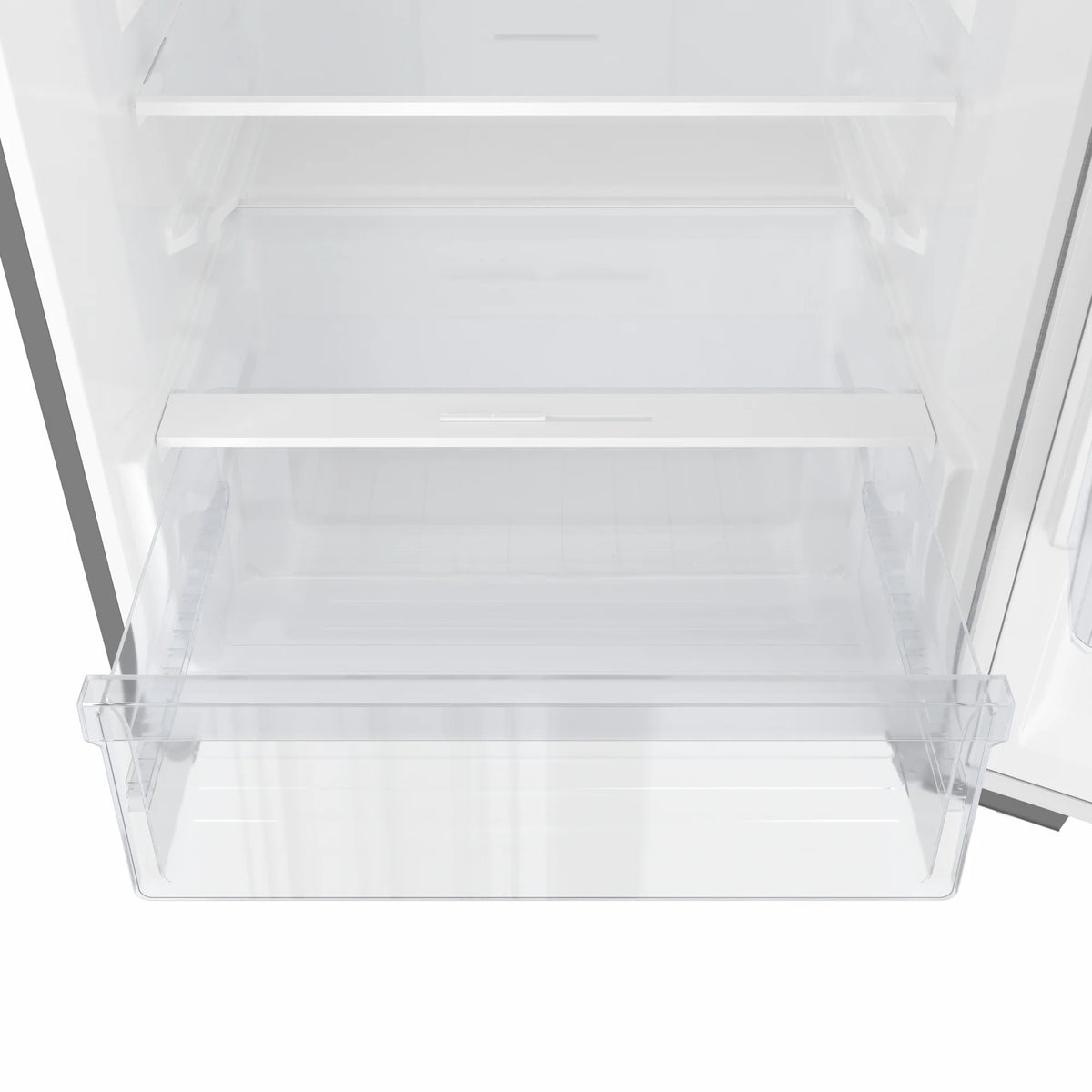 28 In. 14 Cu. Ft. Top-Freezer Residential Refrigerator in Stainless Steel