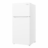 28 In. 14 Cu. Ft. Top-Freezer Residential Refrigerator in White