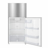 30 In. 18 Cu. Ft. Top-Freezer Residential Refrigerator in Stainless Steel