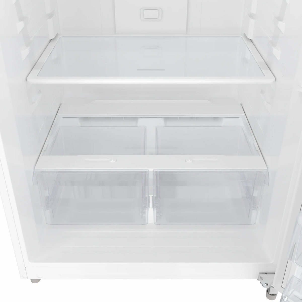 30 In. 18 Cu. Ft. Top-Freezer Residential Refrigerator in White