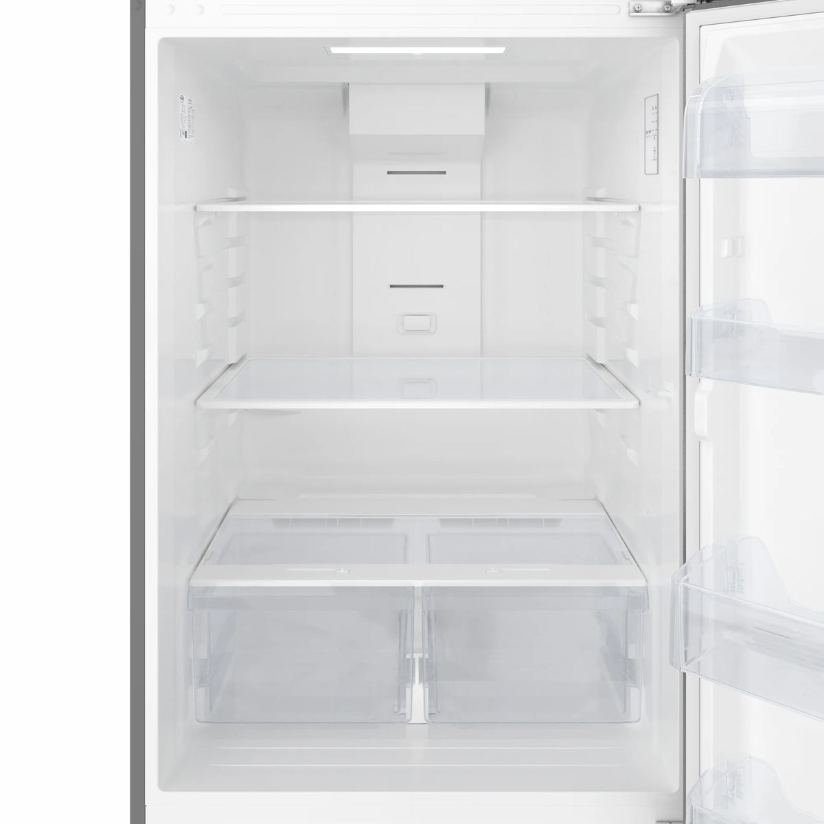 30 In. 20 Cu. Ft. Top-Freezer Residential Refrigerator in Stainless Steel