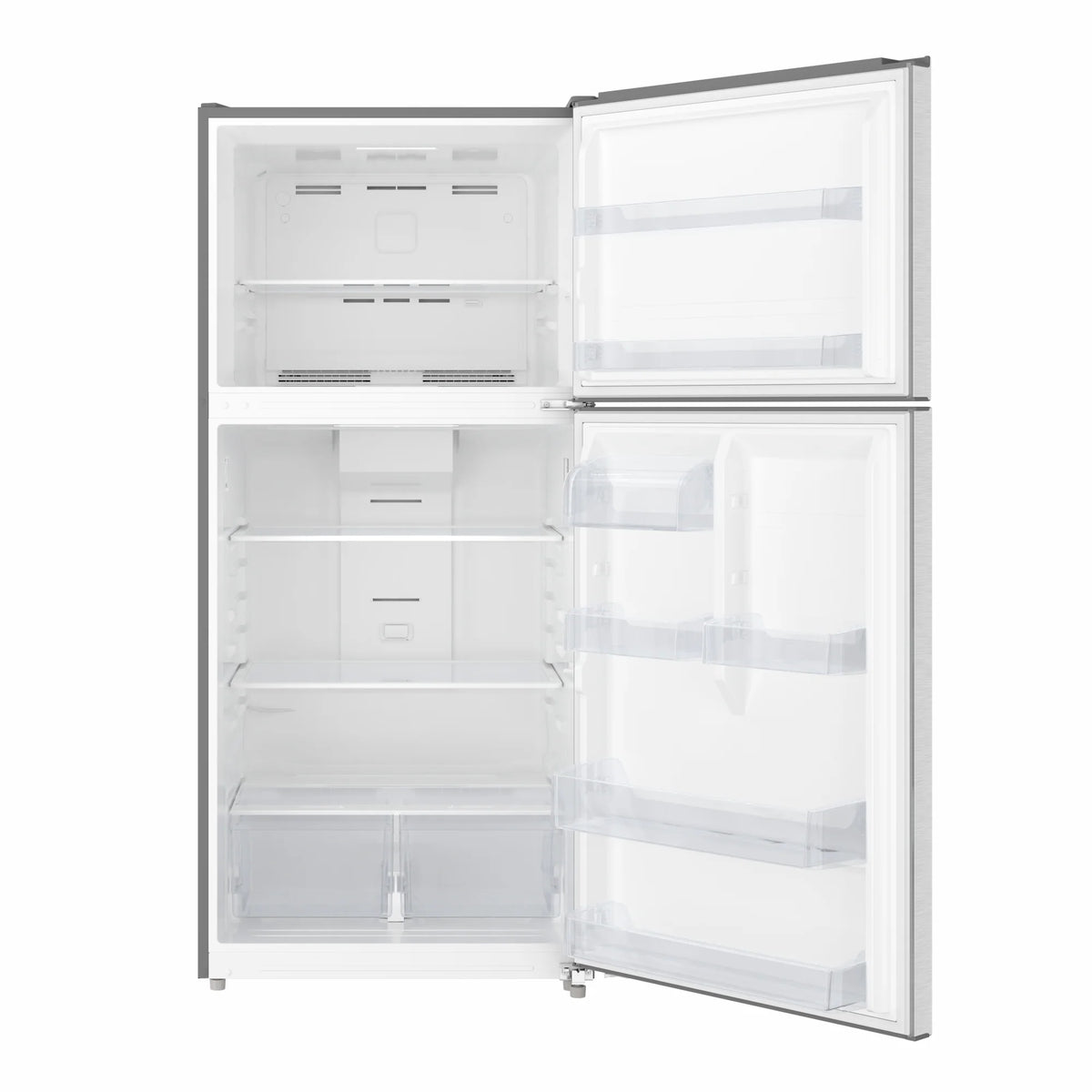 30 In. 20 Cu. Ft. Top-Freezer Residential Refrigerator in Stainless Steel