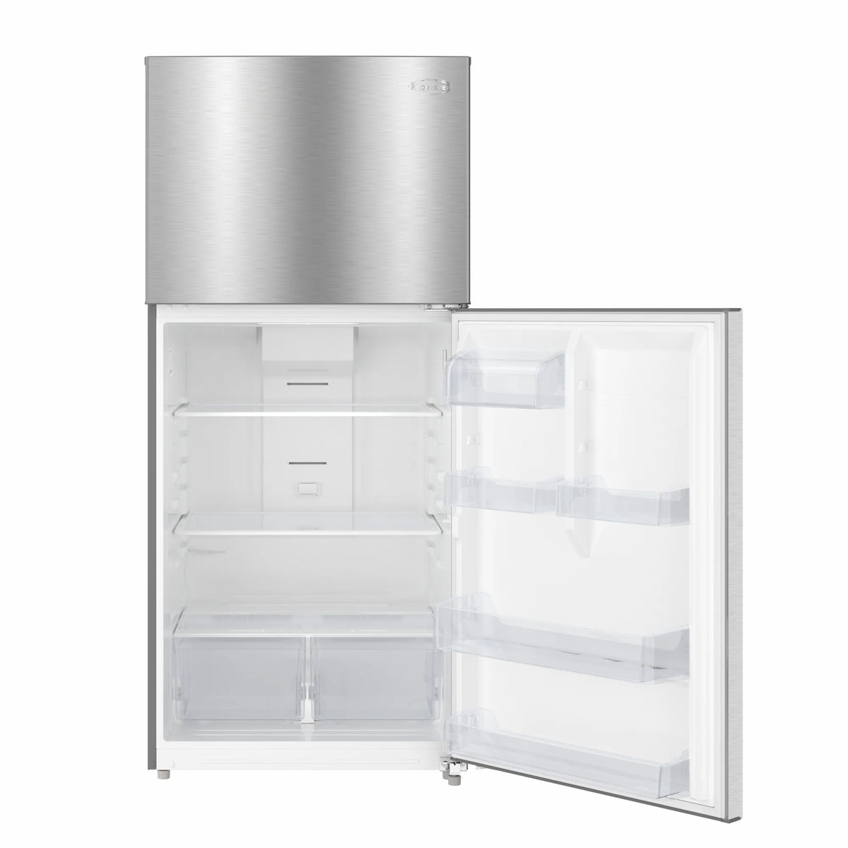 30 In. 20 Cu. Ft. Top-Freezer Residential Refrigerator in Stainless Steel