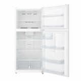 30 In. 20 Cu. Ft. Top-Freezer Residential Refrigerator in White