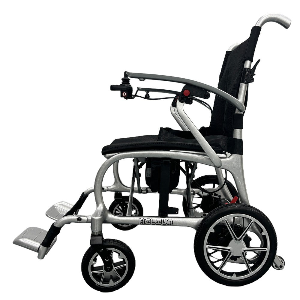 Helium 26 lbs Carbon Fiber Foldable Power Wheelchair