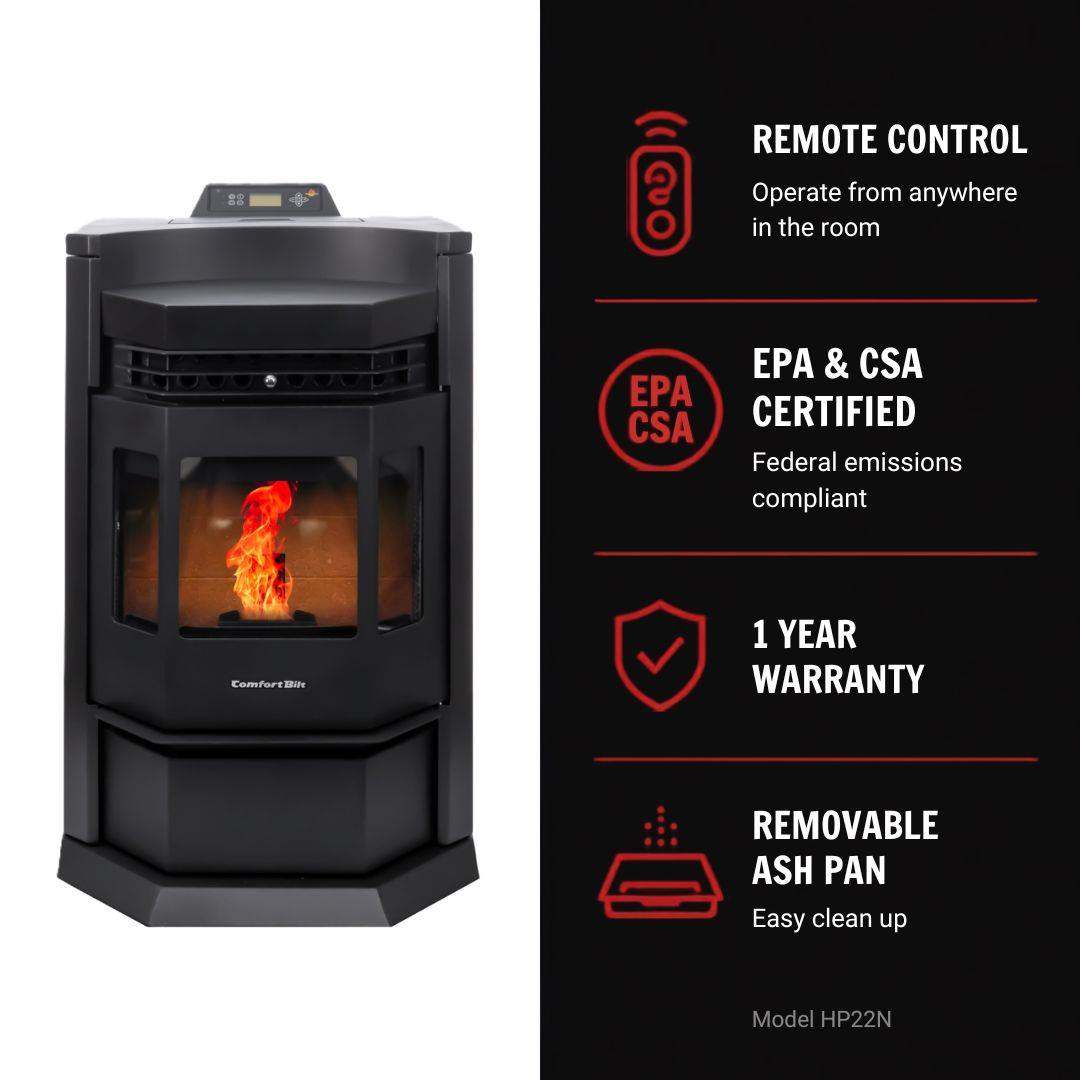 ComfortBilt HP22-N 24" Pellet Stove