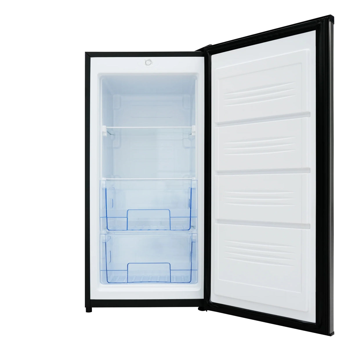 KoolMore 21 in. Convertible Refrigerator/Freezer 4.2 cu. ft. in Silver