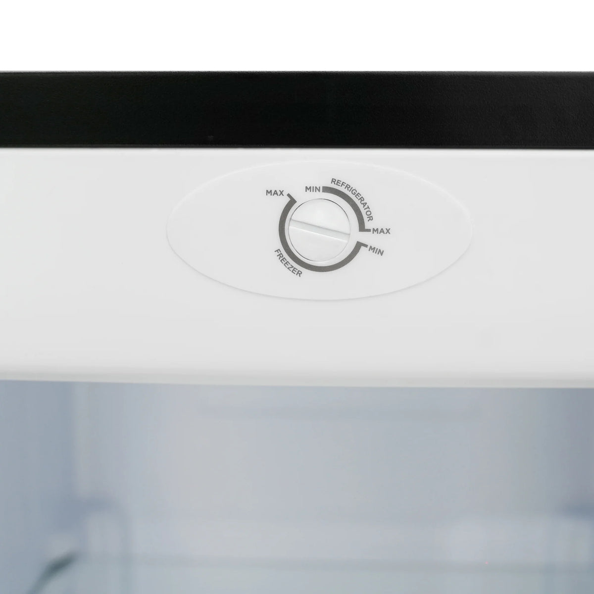 KoolMore 21 in. Convertible Refrigerator/Freezer 4.2 cu. ft. in Silver