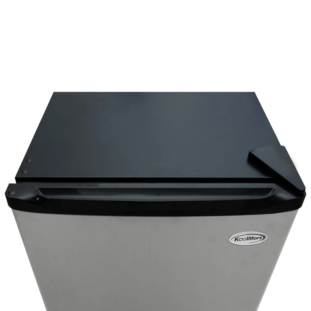 KoolMore 21 in. Convertible Refrigerator/Freezer 4.2 cu. ft. in Silver